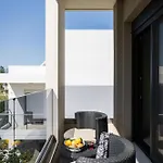 Villa Pool With Sea View Roof Ixia (Rhodes)