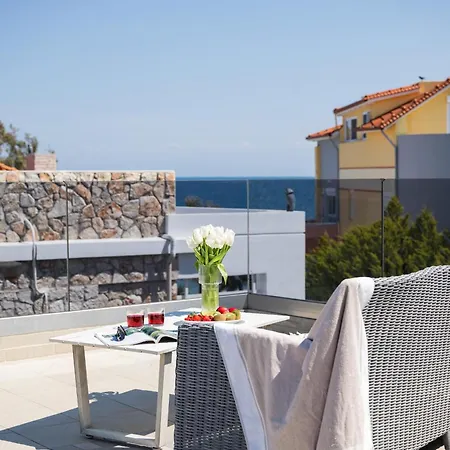 Pool With Sea View Roof Villa Ixia (Rhodes)