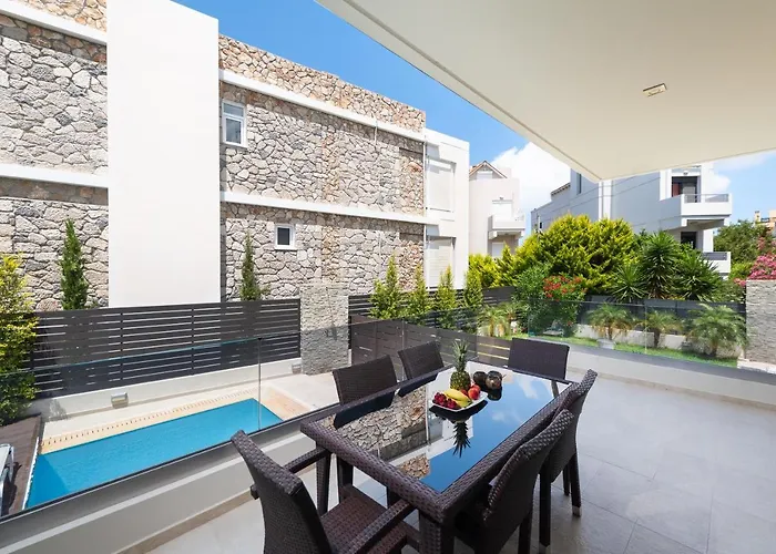 Ixia Pool Villa With Sea View Roof Top * Ixia (Rhodes)