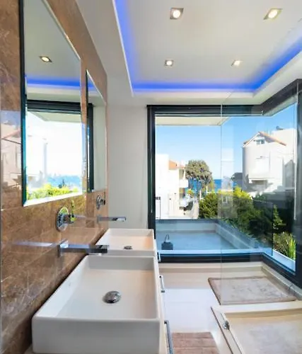 Ixia Pool Villa With Sea View Roof Top Villa Ixia (Rhodes)